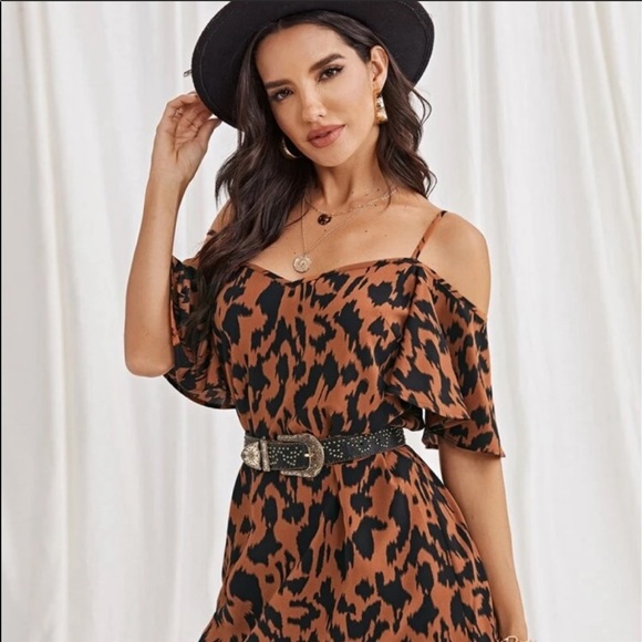 Animal Print Mini Dress by Stellar Designs - Picture 4 of 6